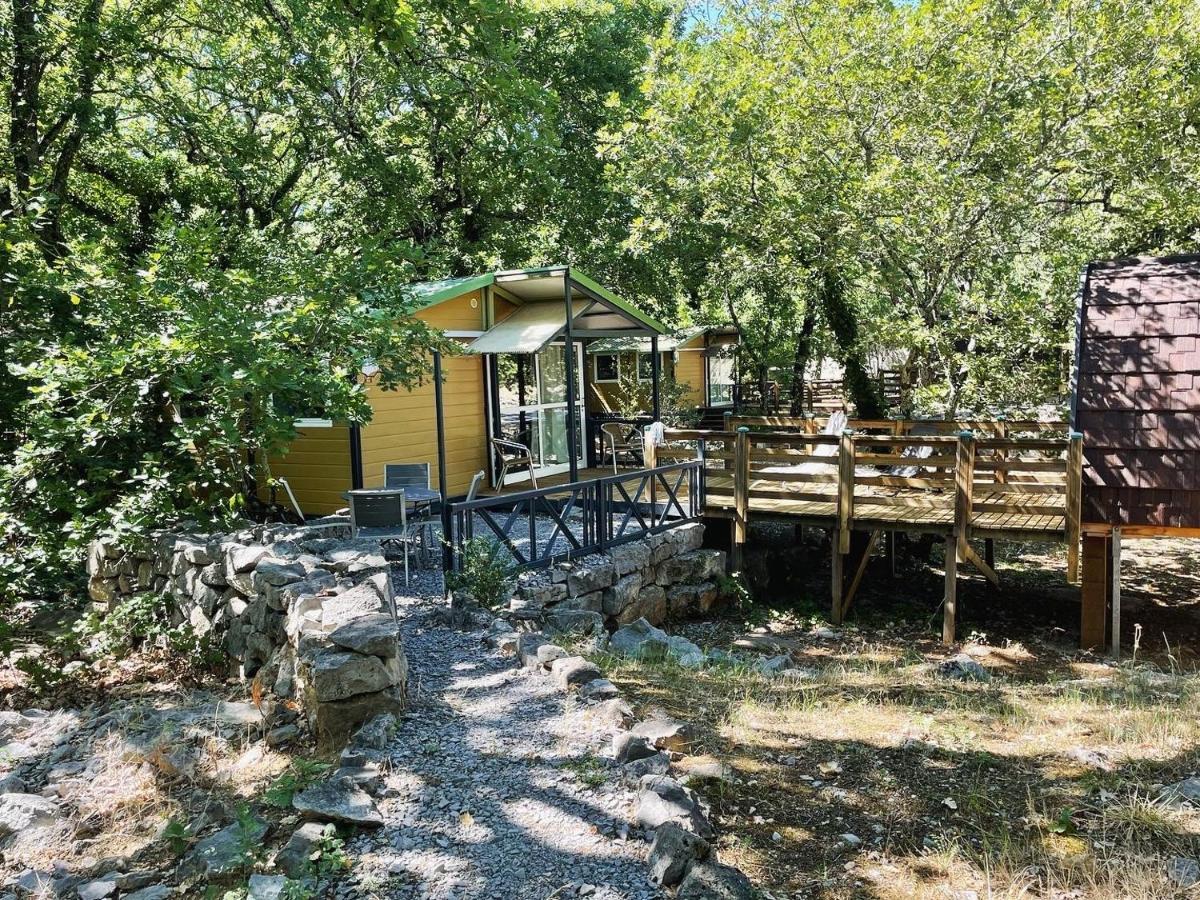 Les Chalets De Labeaume Eksteriør billede